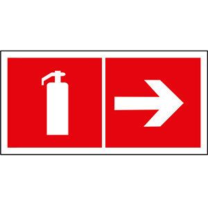 Пластина Указатель движения к огнетушителю направо BL-2915B.F33 - a18498 BS