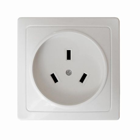 Розетка 1-м ОП 32А 250В IP20 2P+N для плиты с заземл. бел. Universal 5314 Союз