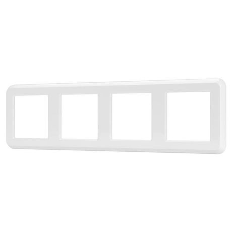 Рамка пластиковая FRM-VERSA-PL-4-WH Arlight 045187