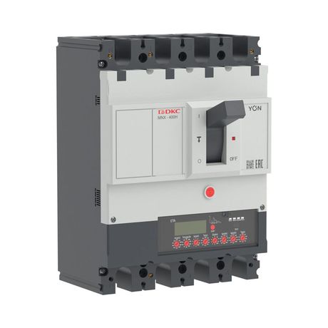 Выключатель автоматический 4P 400А 150кА pro MNX400H при AC415V расцепитель ETA YON MNX400H4PETA0400 ДКС