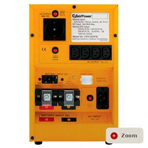 Источник бесперебойного питания line-interactive CPS 1000Ва/700Вт фазы 1/1 без АКБ Tower Schuko - 1000450934 CyberPower 1000 E