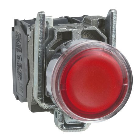 Кнопка красная возвратная 22мм 24В с подсветкой - XB4BW34B5 Schneider Electric