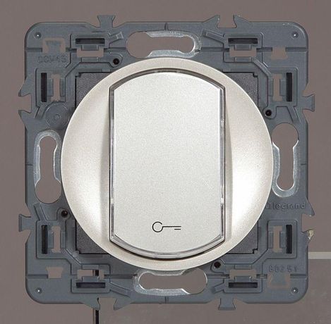 Клавиша выключателя Титан с этикеткой - 068314 Legrand