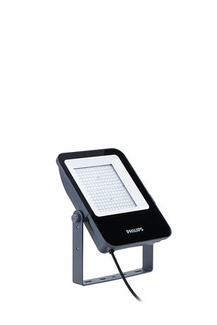 Прожектор светодиодный LED ДО 100 Вт 10000 Лм 3000 К 220-240 В IP65 Черный Асимметричный BVP151 PHILIPS - 871016334356399 911401815980