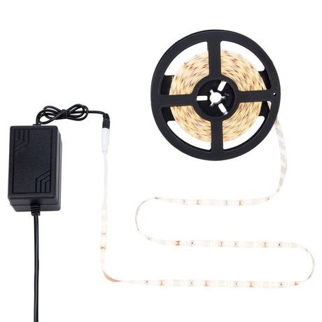 Комплект светодиодной ленты 5 м с блоком питания IP65, теплое белое свечение 3000 К LAMPER - 142-909 MEET