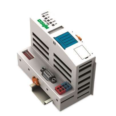Контроллер сети PROFIBUS DP/V1 12Мбод дискретные и аналоговые сигналы WAGO 750-343