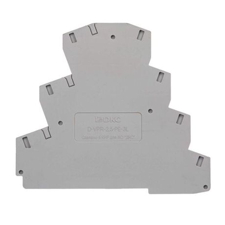 Изолятор торцевой для клеммы VPR-2.5-PE-3L | D-VPR-2.5-PE-3L DKC ДКС