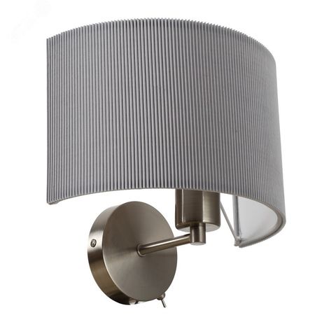 Бра MALLORCA E27 1х40Вт Металл Серебро - A1021AP-1SS Arte Lamp