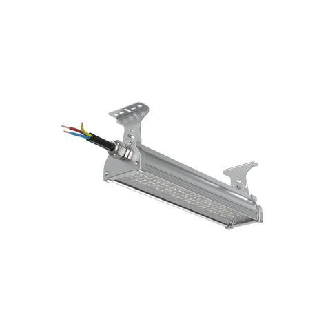 Светильник светодиодный ДСП WP 24 C 30W VW 840 L400 SI CL 400х220х190мм 30Вт 4000К IP66 пылевлагозащ.   27072423905 арт. 27072423905