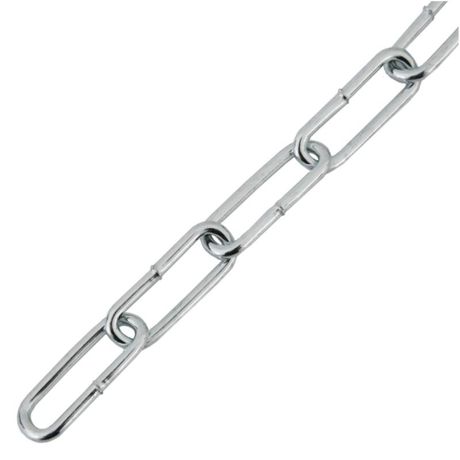 Цепь длиннозвенная 5мм DIN 763 (5м) Tech-Krep/Zitar 127863