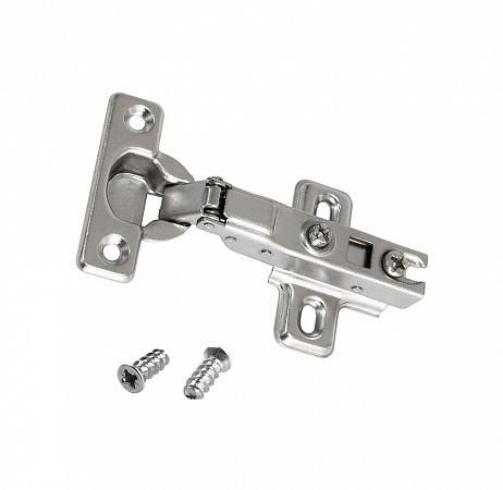 Петля накладная без доводчика Slide-on d35 + еврошурупы (уп.2шт) Tech-Krep/Zitar 145059