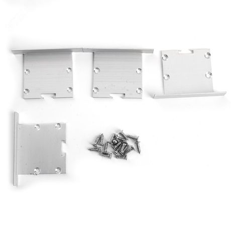 Заглушка без отверстия для профиля CAB255, LD356 (комплект 4шт) FERON | 48231