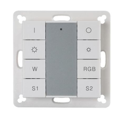 Панель управления 8-кн. ME6 DALI 8K-RGBW-1G-2S | 4911005440 Световые Технологии