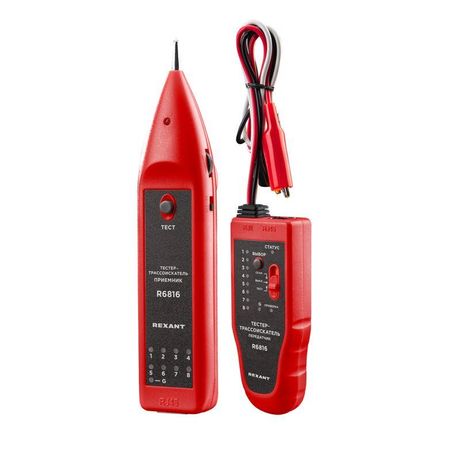 Тестер-трассоискатель R6816 | 12-1016 REXANT MEET