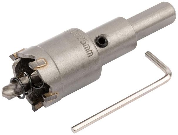 Коронка кольцевая с карбидными вставками Профи (для отверстий в нержавеющей стали) 25 мм - 36825 РОС