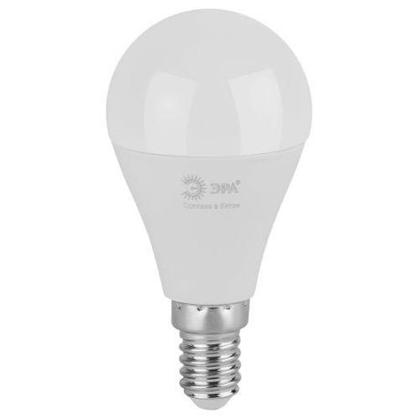 Лампа светодиодная LED 15 Вт 1500Лм 3000К шар теплый E14 220-240В P45-15W-830-E14 Green Line - Б0066982 ЭРА