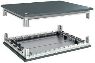 Комплект крыша и основание для шкафов CQE 1400х800мм DKC R5RKTB148 ДКС