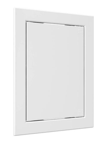 Люк-дверца ревизионный нажимной 168х218мм фланец 146х196мм AURAMAX AD1520 ЭРА