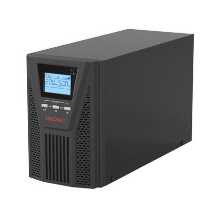 Источник бесперебойного питания Online, Small Tower, 1000 ВА/900 Вт, клеммы, EPO, USB, RS- 232, RJ45, з/у 1А, 3 x 7 Ач - SMALLT1A10H ДКС