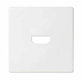 Накладка для розетки HDMI белого матового цвета S82 Concept | 8201094-090 Simon