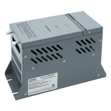 Прерыватель тормозной для преобразователей частоты DKC V2000-4075D ДКС DKC (ДКС) арт. V2000-4075D