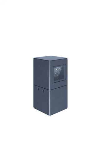 Светильник LED БОЛАРД (СТУ) 5Вт 360Лм 4,0К КСС Ш3 прозрачный рассеиватель IP65 высота 200мм - LE-СТУ-76-005-7956-65Д ЛЕД-Эффект