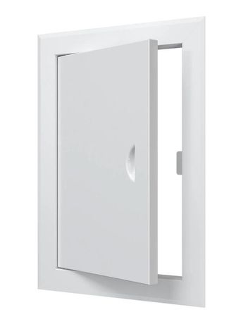 Люк ревизионный ЛТМ 260х360мм фланец 200х300мм ручка магнит окрашен. сталь EVECS ЛТ2030М ЭРА