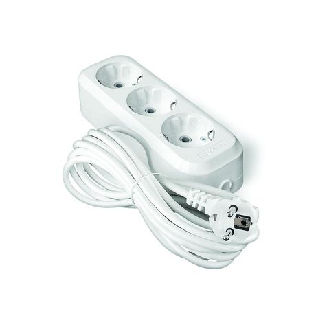 Удлинитель Е-303А ПВС 3*1,5 ,3 гнезда, с заземлением, 10м (еврослот) - 1725 Союз