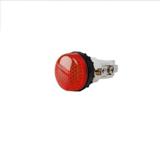 Арматура сигнальная 22мм (под лампу с резьбой Ba9S) 220B красн. EMAS S224NK7