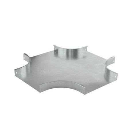 Ответвитель DPX Х-образный горизонтальный 50х35, в комплекте с крепежными элементами и соединительными пластинами, необходимыми длямонтажа - SXS3505K ДКС