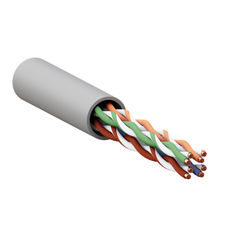 Кабель витая пара TERACOM Cat.5E U/UTP 4 пары solid оболочка PVC цвет серый (упак. 305м) | TRC-5EUTP-04PVC-GY-IN3 EKF