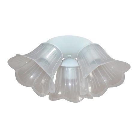 Светильник Колокольчик 131 бел. (плафон П0472) НПБ 01-3х60-197 Е27 ИУ - 1005404664 Элетех