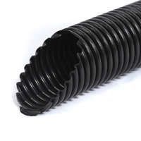 Труба гофрированная ПНД легкая d63мм с протяжкой черн. (уп.15м) Урал Пак ГФ-1100063-015 У.ПАК