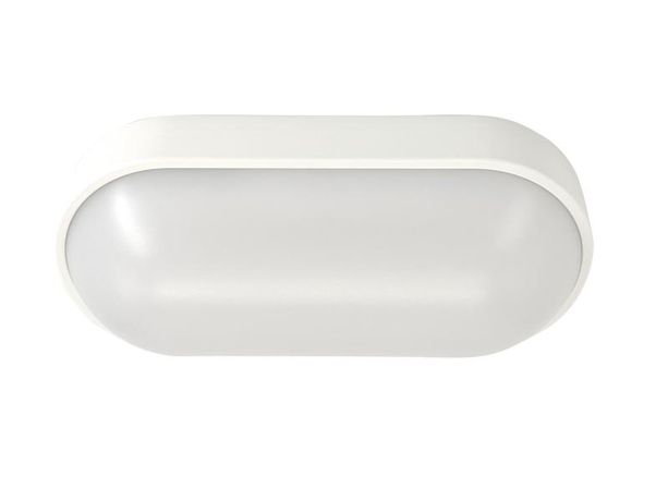 Светильник светодиодный WP 15 C 12W OP 840 W10L22 WH 220х106х60мм 12Вт 4000К IP65 ЖКХ овал. пылевлагозащ. бел.   15071524499