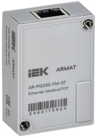 Модуль анализатора качества электроэнергии Modbus-TCP ARMAT IEK AR-PQ23D-FM-07