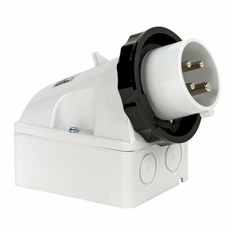 Вилка настенная фазоинвертор 480-500В винт. IP67 SchE 83582 APC