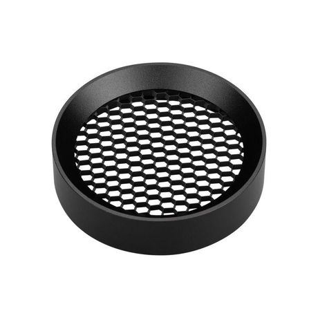 Фильтр сетчатый с посадочным кольцом LGD-HONEYCOMB-RING-R85 (BK) металл Arlight 046764