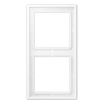 Рамка 2 поста; дюропласт; белый матовый | LS982WWM Jung