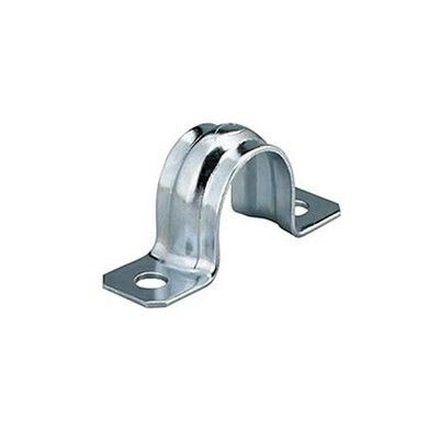 Скоба крепежная двухлапковая СМД d8-9мм (уп.100шт) Rexant 28-1034-1 MEET