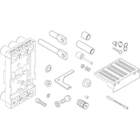 Устройство втычное с задним присоединением плоскими зажимами для ВА50-39Про Контактор 7003154 Legrand