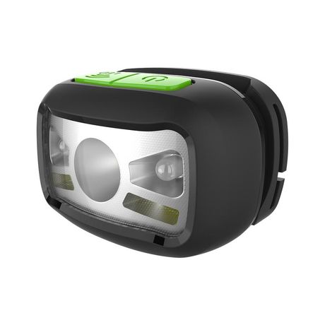 Фонарь светодиодный налобный 3 Вт 220 лм Черный IP64 аккумуляторный Li-ion 1200мАч GFL Gauss - GF402