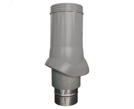 Выход вентиляционный пластиковый изолированный D125/160, цвет Gray Graphite - VWO 125-160 ЭРА 00-99140449