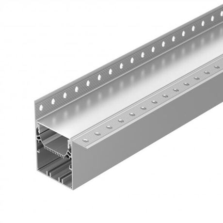 Профиль SL-LINIA55-FANTOM-EDGE-2000 ANOD 2м алюминий Arlight 027162