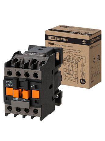 Реле промежуточное РПЛ-122М УХЛ4Б, 16А, 230В 50Гц, 2НО+2НЗ | SQ0701-0504 TDM