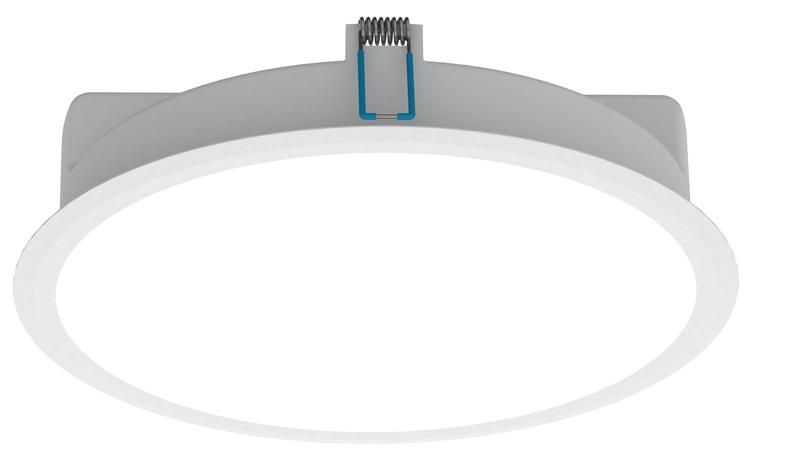 Светильник светодиодный CSVT CLIO 22 240х64 CRI80 6500 milky IP65 белый круг встраиваемый - ЦБ-00006063