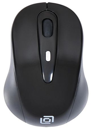 Мышь 435MW черн. оптическая 1600dpi беспроводная USB 3but ОКЛИК 945809