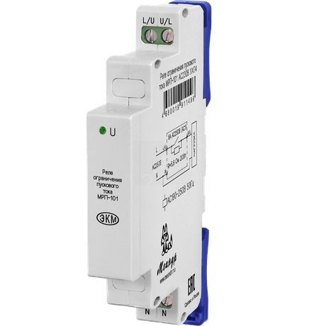 Реле ограничения пусковых токов МРП-101 AC230В УХЛ4 - 4680019911496 Меандр