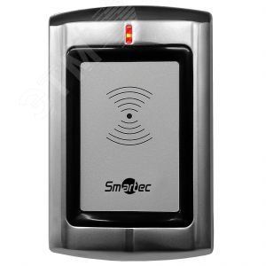 Считыватель MIFARE, интерфейс Wiegand 34, считывание SN, 3-6 см, -30град.+60град.С, 128x82x28 мм, 10-14 В DC, 40 мA - smkd0284 Smartec ST-PR140MF