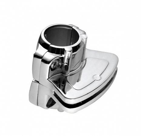 Держатель панели горизонтальный односторонний, хром (1 шт) - пакет Tech-Krep 127428