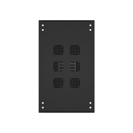 Шкаф напольный универсальный серверный R 22U 600х1000мм, 4 профиля 19, двери стекло и сплошная металл, боковые стенки съемные, регулируемые опоры, разобранный, черный RAL 9005 - NTSS-R22U60100GS-BL УТ000065017